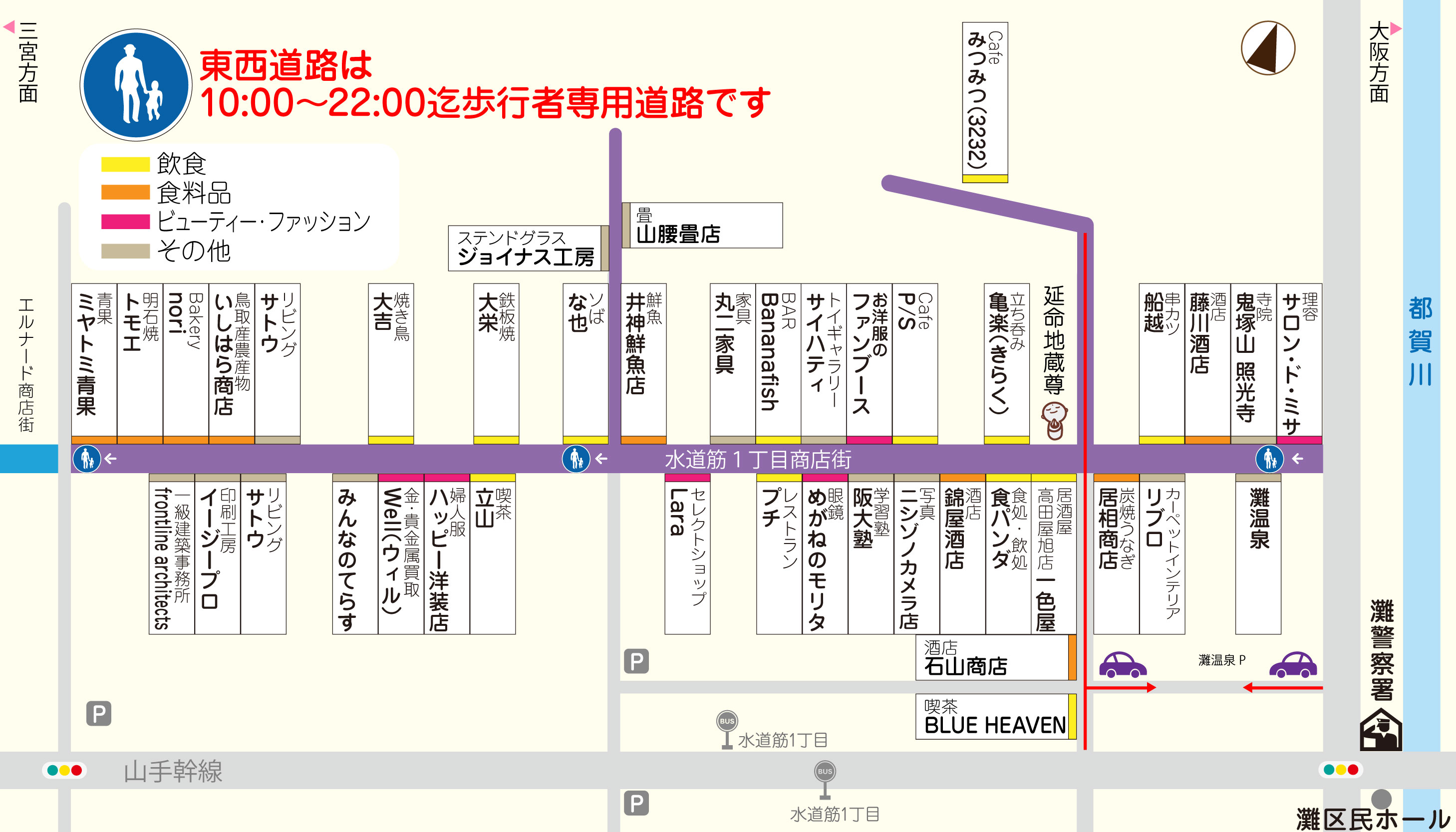 水道筋１丁目商店街